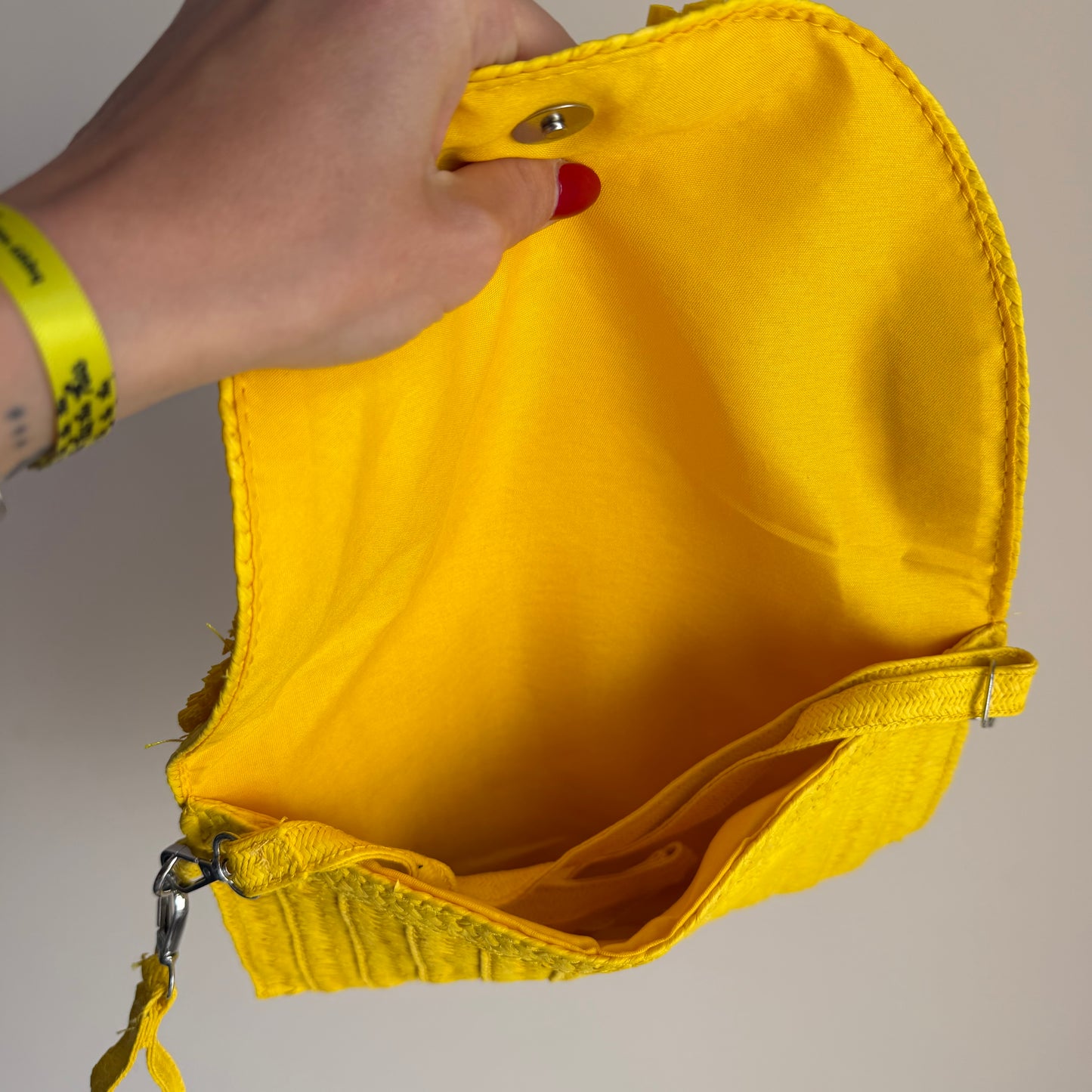 Pochette in Paglia