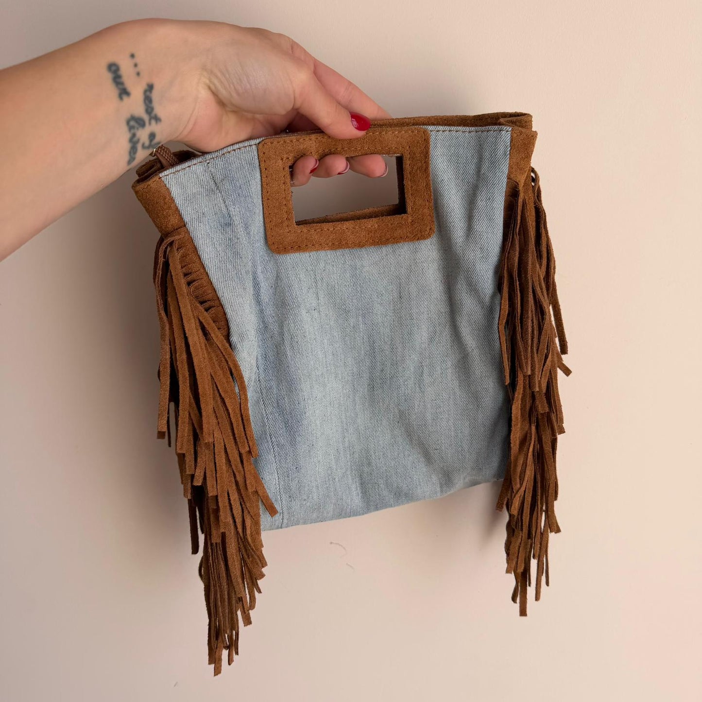 Borsa Mia Media Denim