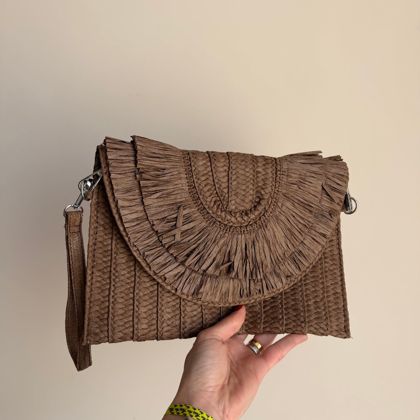 Pochette in Paglia