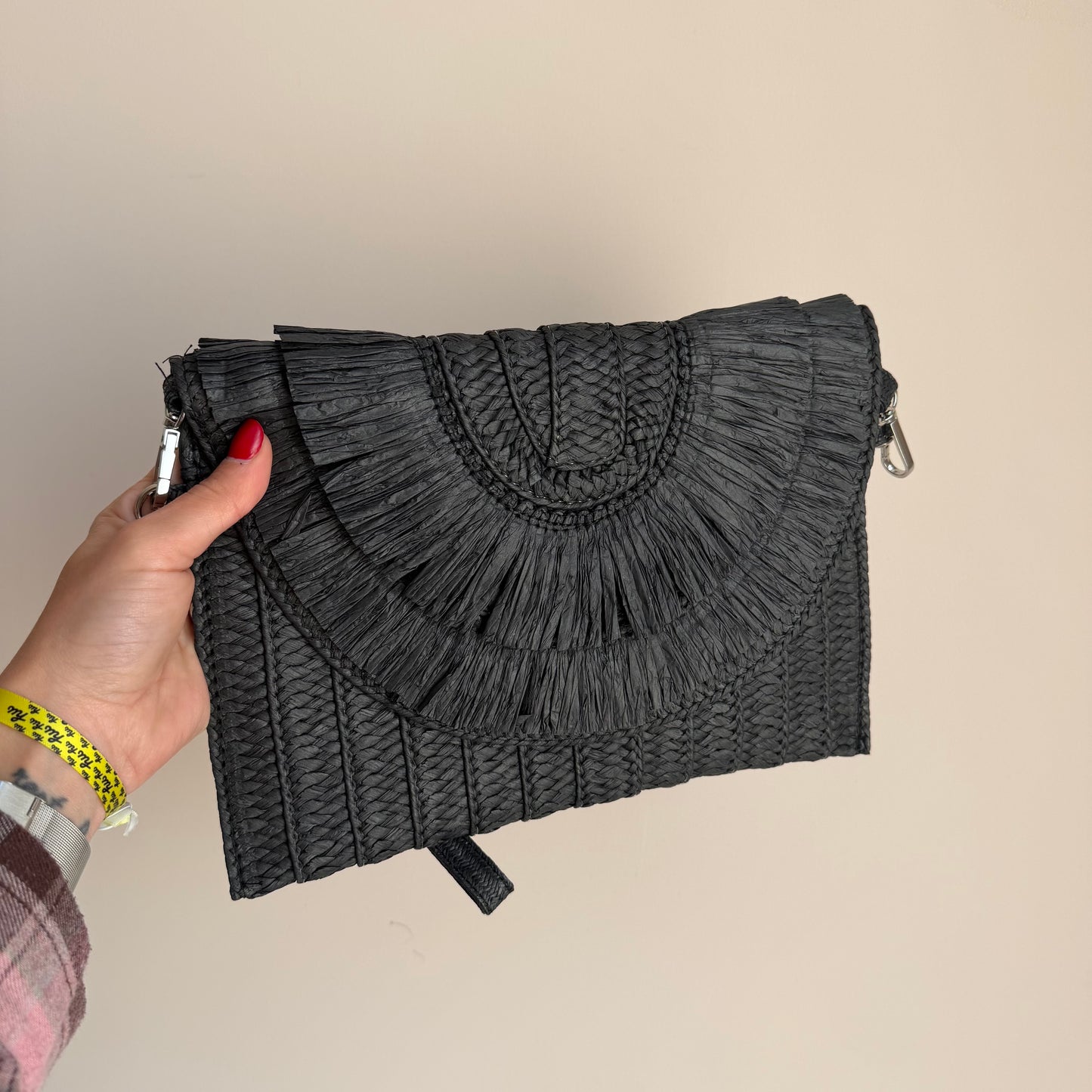 Pochette in Paglia