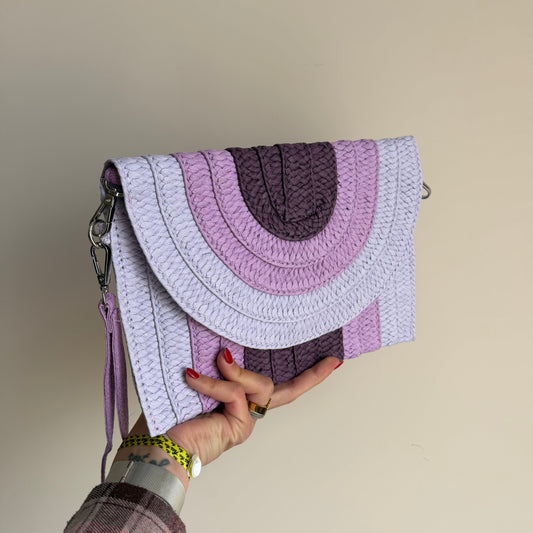 Pochette In Paglia Multicolor