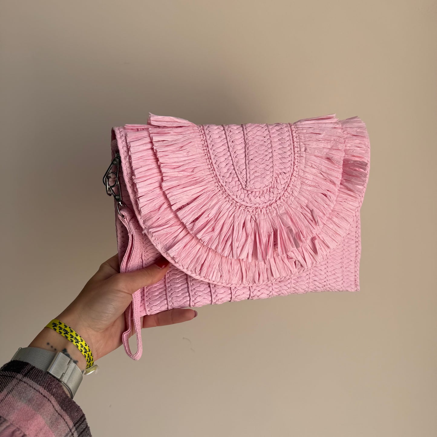 Pochette in Paglia
