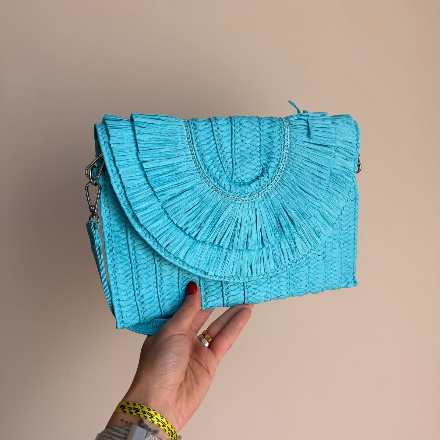 Pochette in Paglia