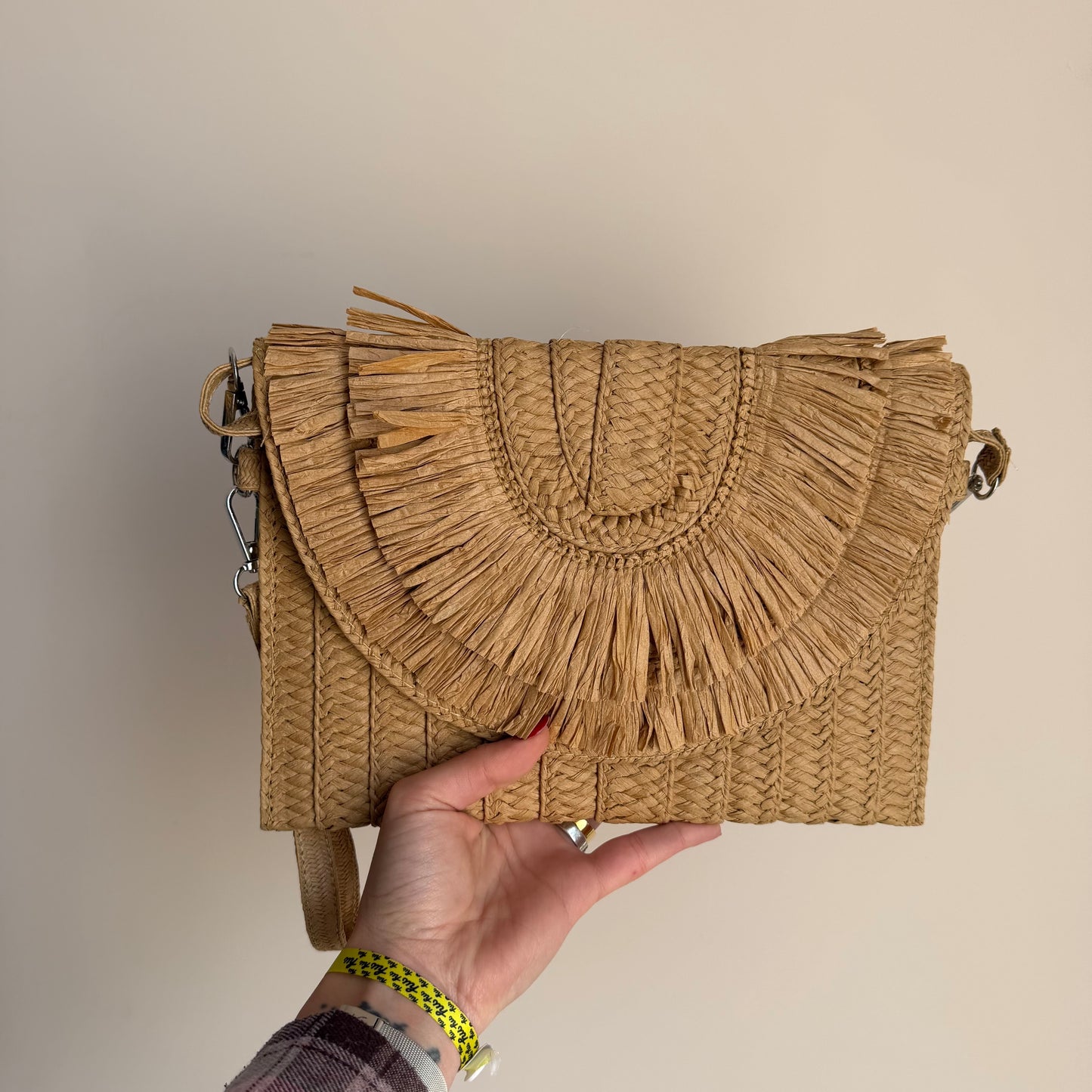 Pochette in Paglia