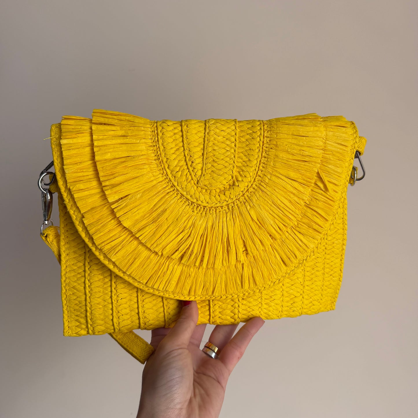 Pochette in Paglia