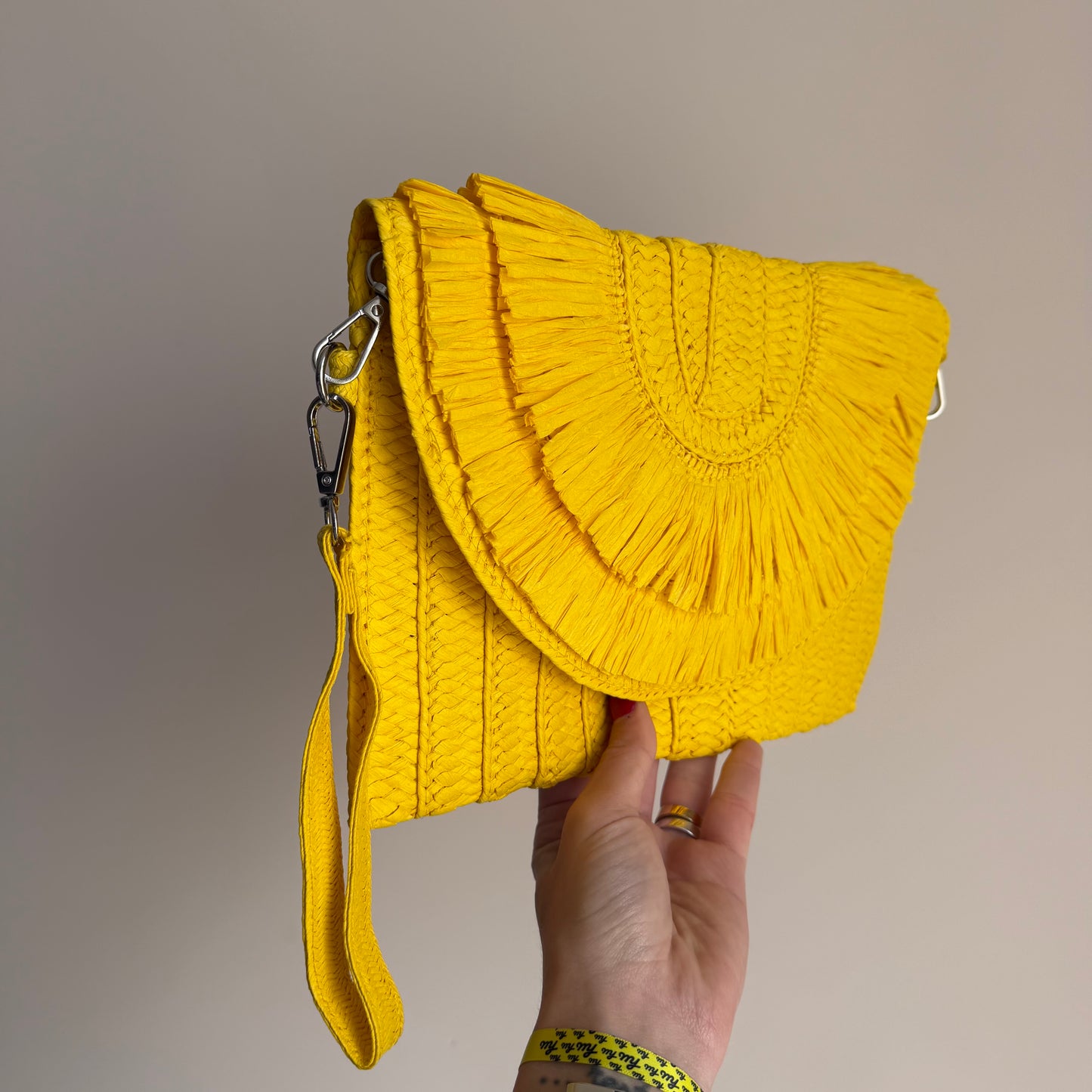 Pochette in Paglia