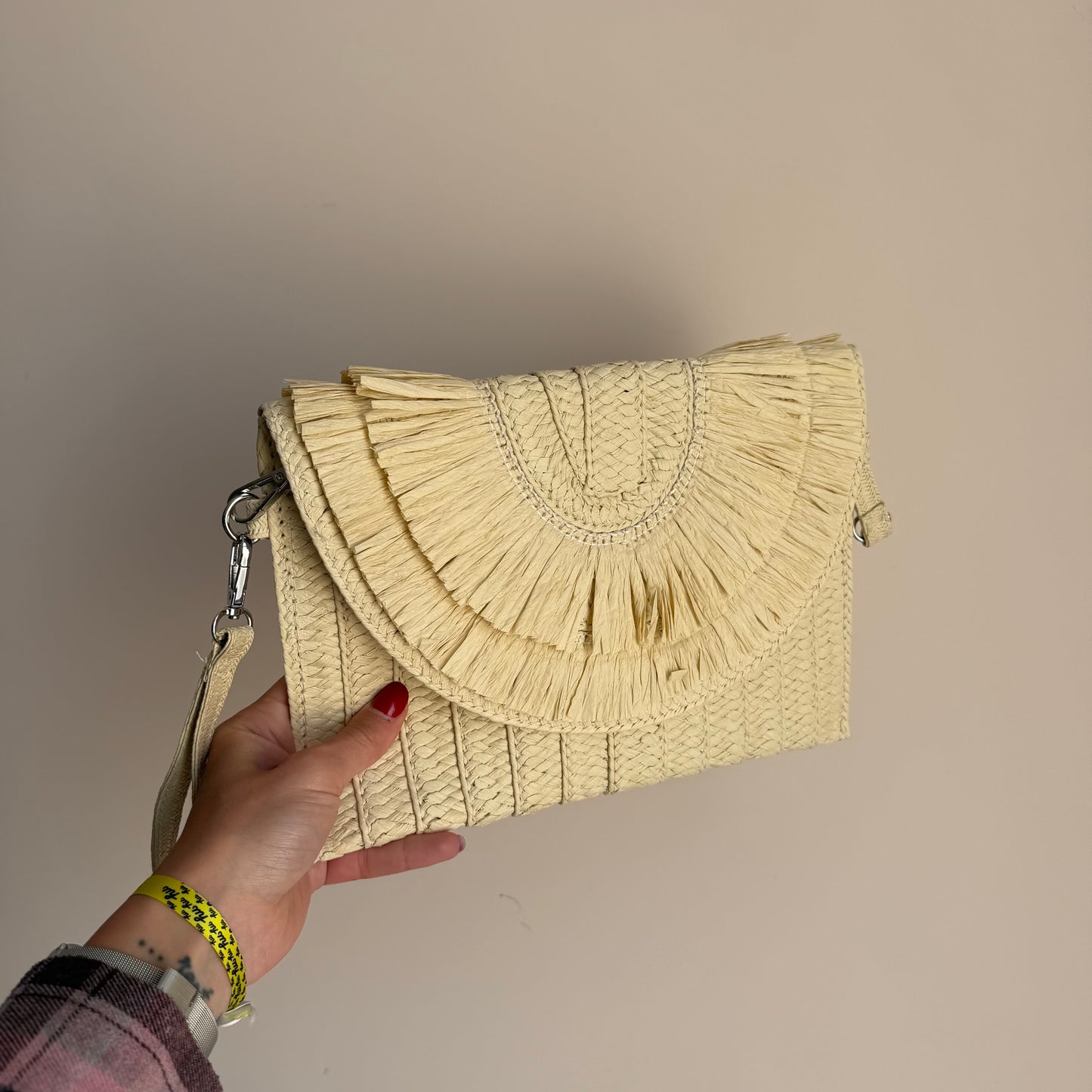 Pochette in Paglia