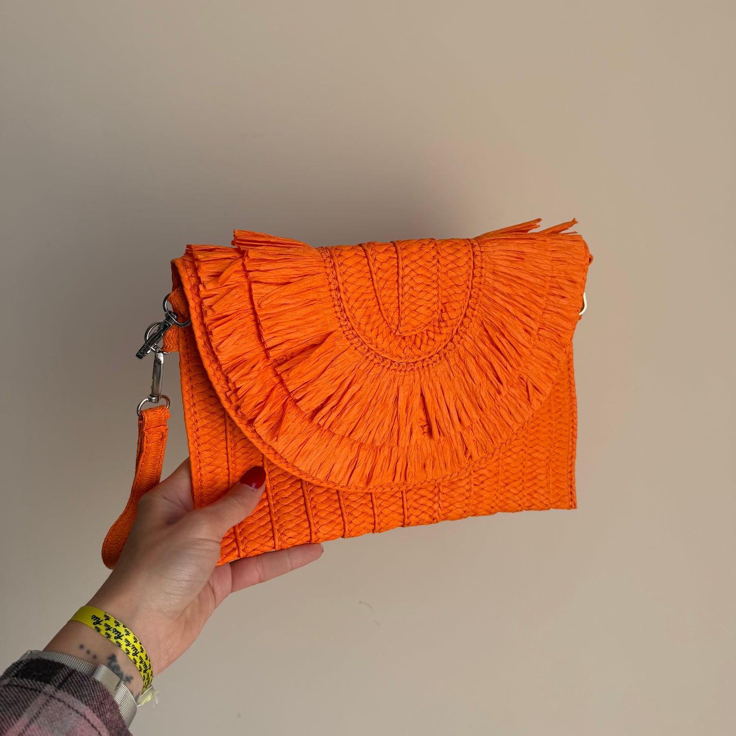 Pochette in Paglia