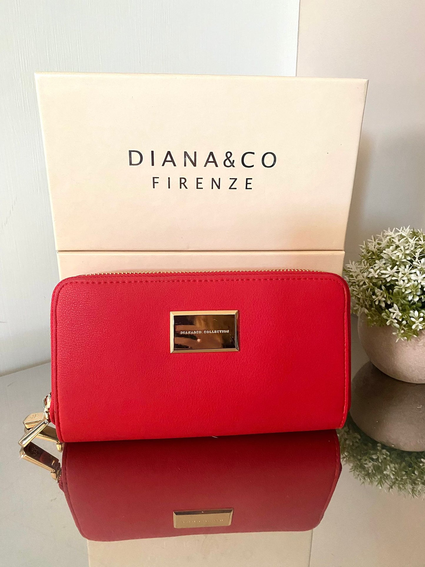 Portafoglio Diana Red