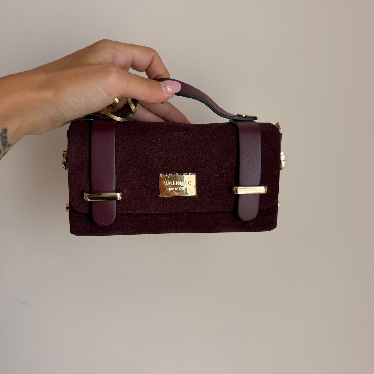 Borsa Elise Camoscio