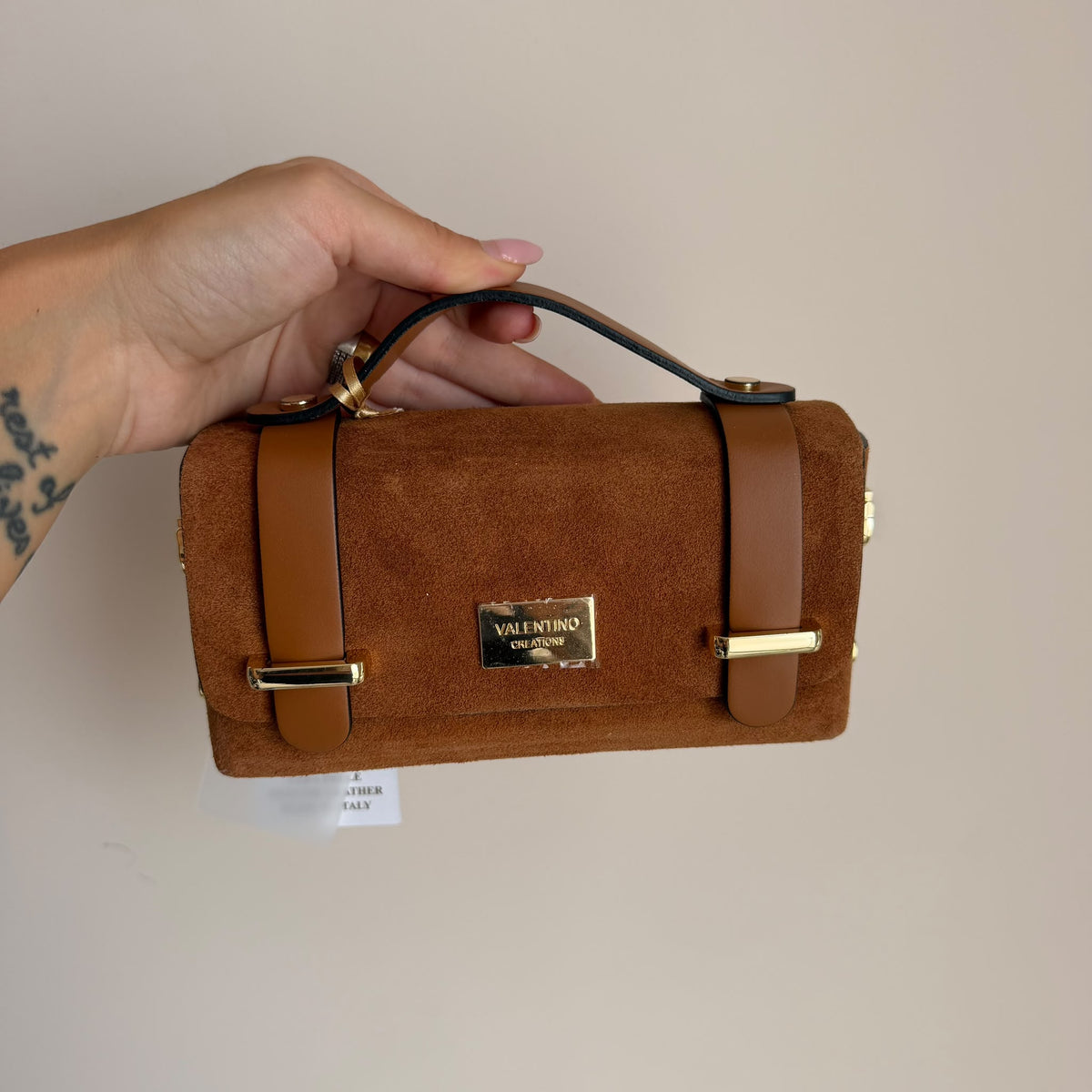 Borsa Elise Camoscio