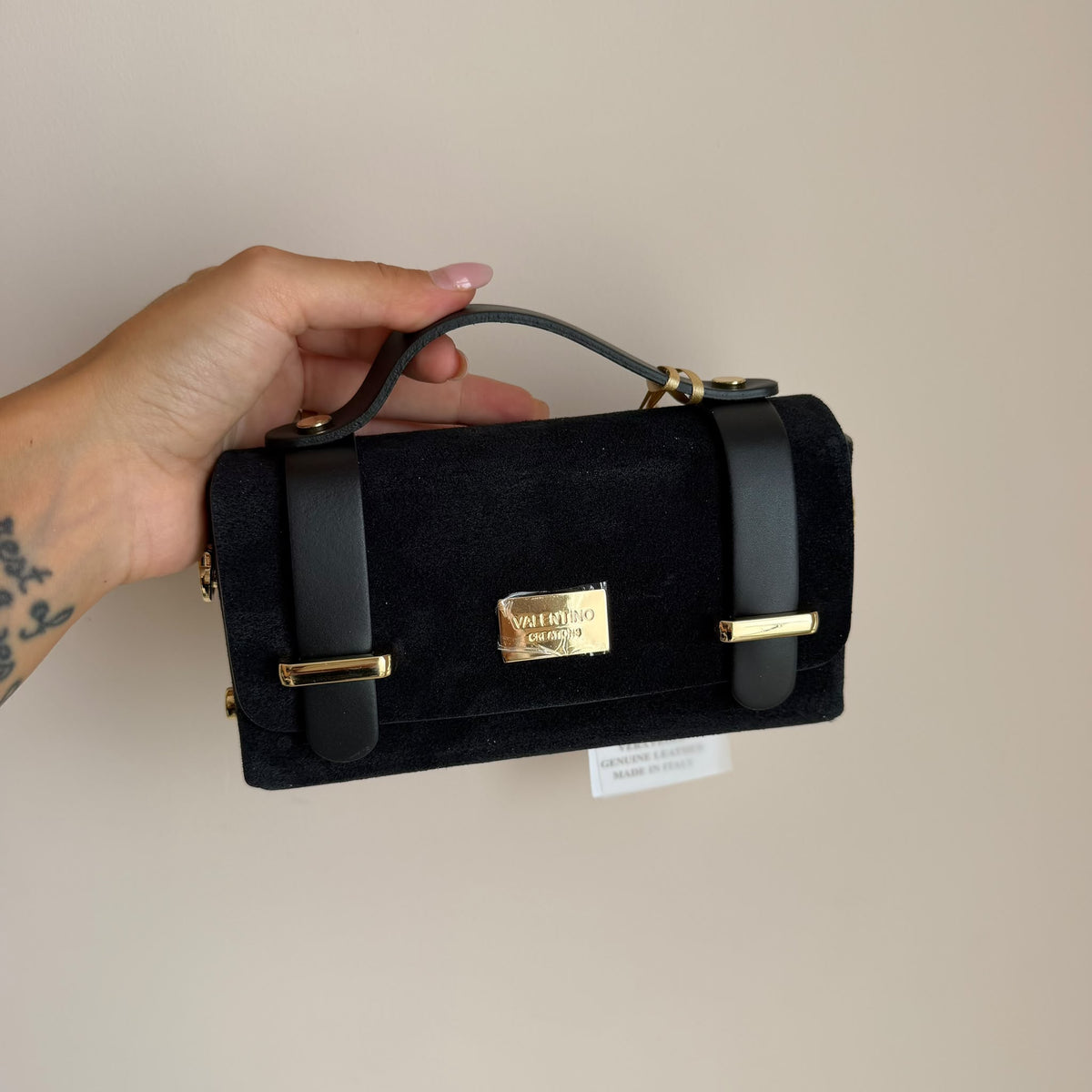 Borsa Elise Camoscio
