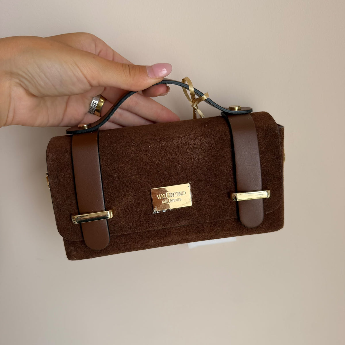 Borsa Elise Camoscio