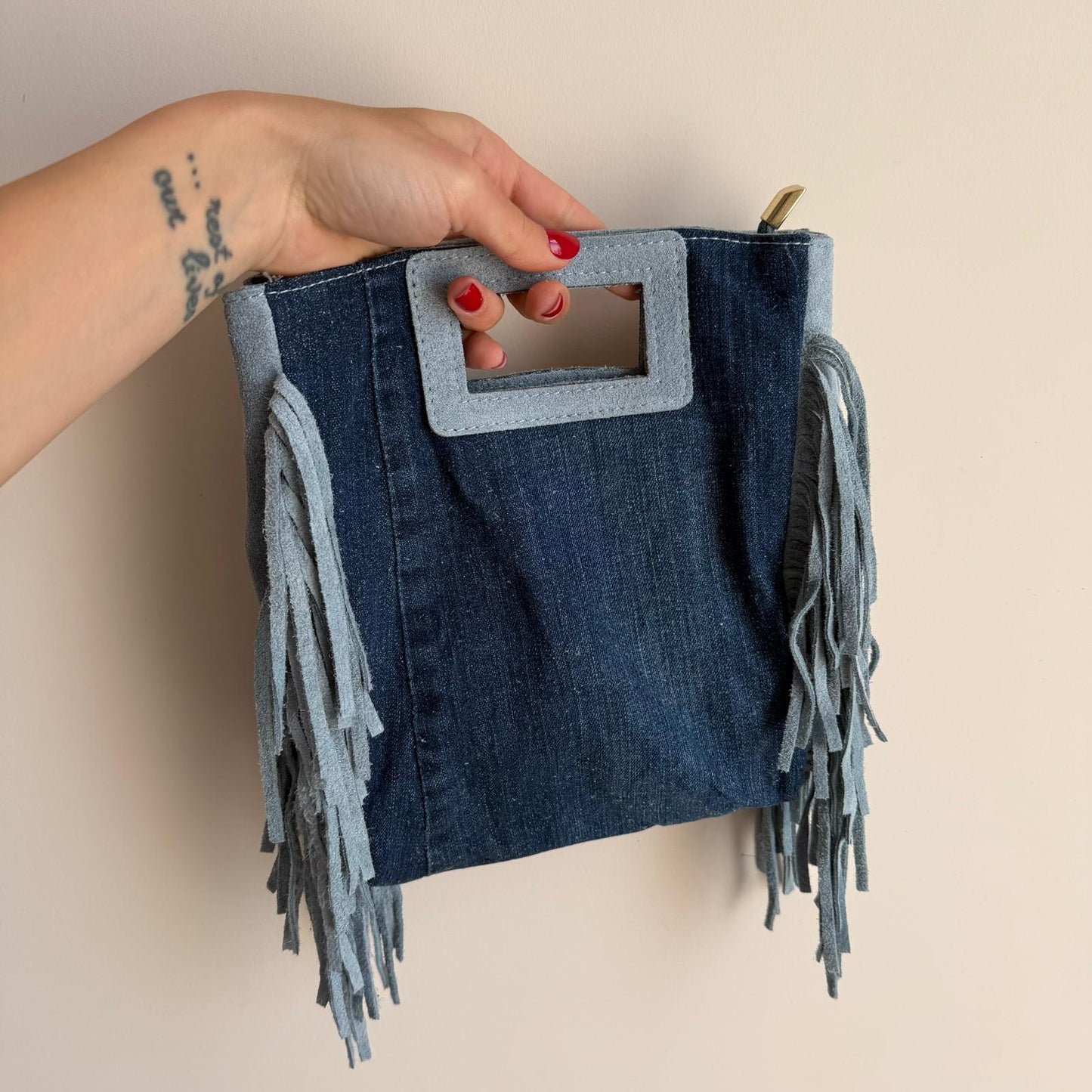 Borsa Mia Media Denim