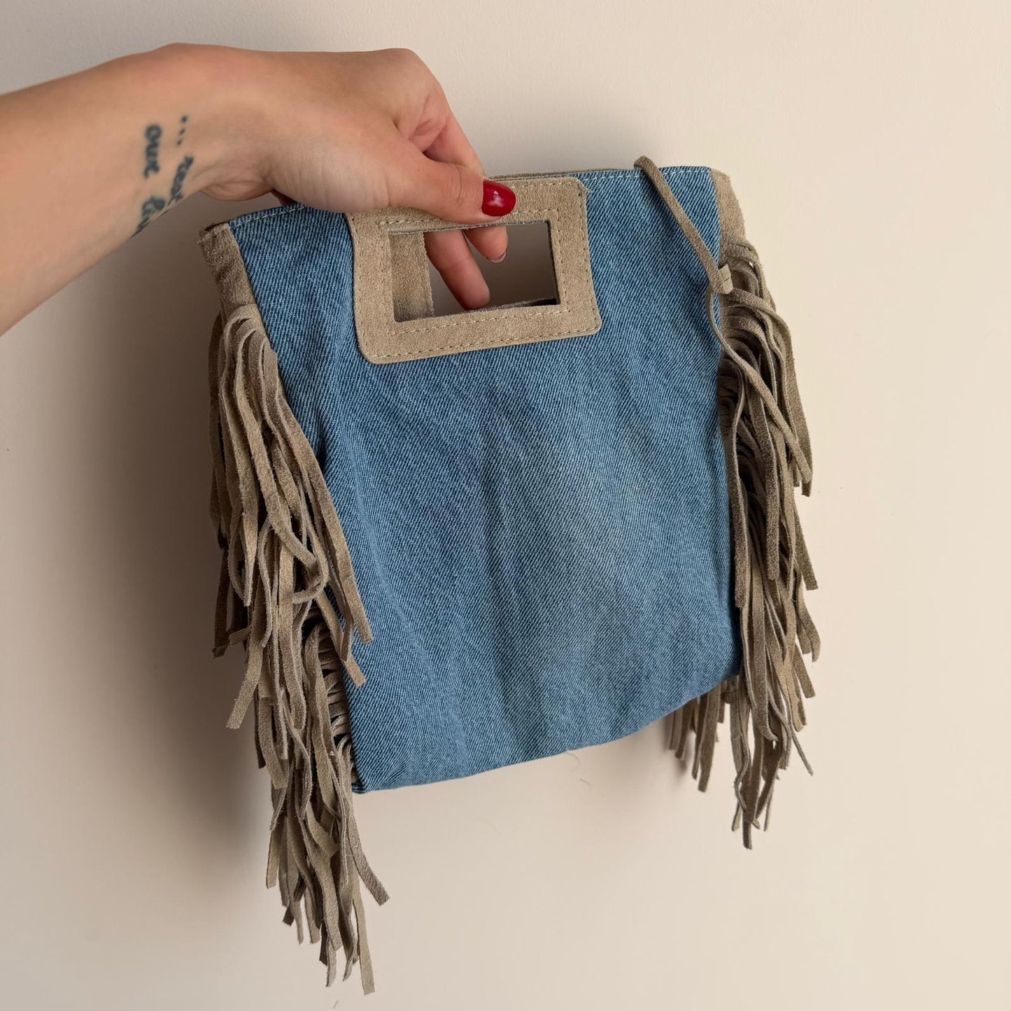 Borsa Mia Media Denim